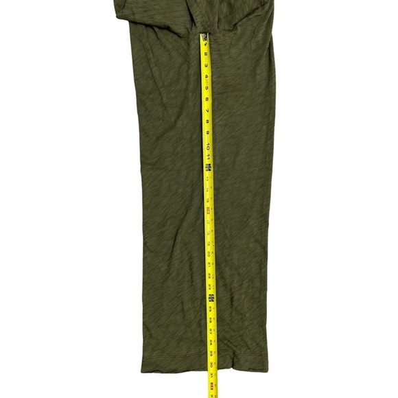 ATM Anthony Thomas Melillo Wide Leg Lounge Pants Seaweed SZ L NWT Retail $245 - Picture 4 of 8